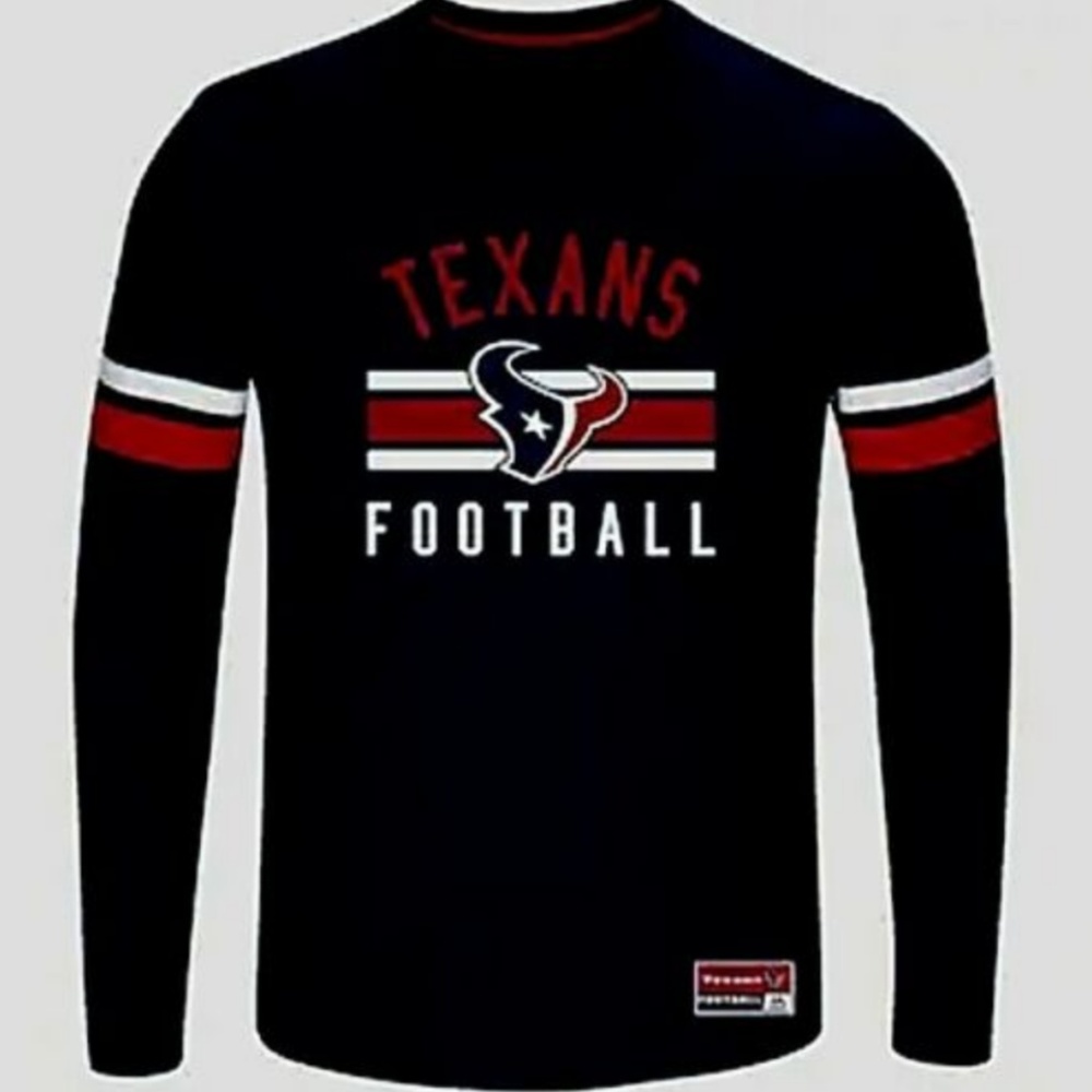 Majestic Houston Texans Practice Tee Black LS